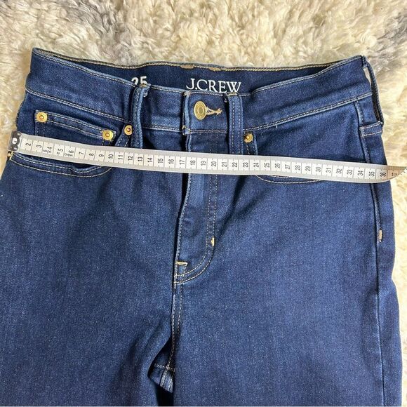 J. Crew Dark Blue Straight Leg Jeans - Picture 6 of 9